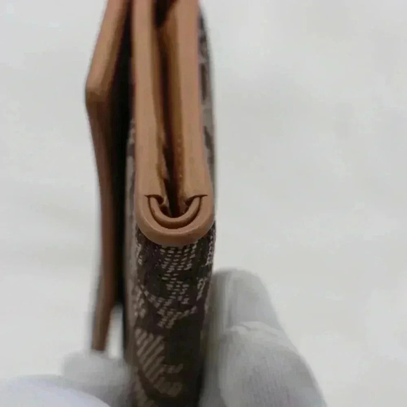 Christian Dior Brown Canvas Trotter Purse Wallet - Picture 7 of 12